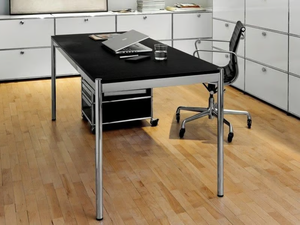 USM HALLER HOME OFFICE TABLE - Steel writing desk - Desk by USM