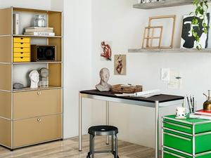 USM HALLER - Modular steel bookcase - Cabinet by USM
