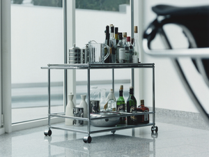 USM HALLER SERVING CART - Metal Trolley - Accessories by USM