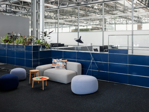 WORLD OF PLANTS FOR USM HALLER - Modular reception desk - Desk by USM