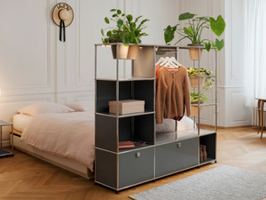 WORLD OF PLANTS FOR USM HALLER - Sectional wardrobe - wardrobe by USM
