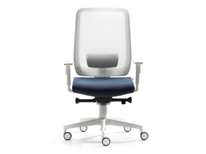 ASSIA EV - Swivel height-adjustable office chair with armrests - Chair by VAGHI