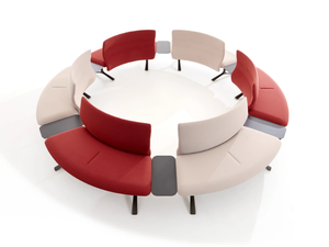 DAISY - Modular curved fabric sofa - Sofa by VAGHI