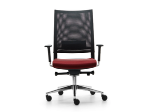 EXPO LIGHT LUSSO - Recliner swivel mesh office chair with armrests - Chair by VAGHI