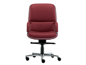 KIRUNA EXECUTIVE - Swivel upholstered office chair with armrests - Office Chair by VAGHI