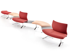 SNAKE - Sectional curved fabric sofa - Sofa by VAGHI