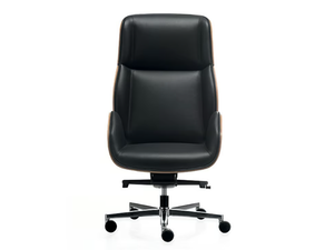 SUONI EXECUTIVE - Executive office armchair with rosewood outer shell - Armchair by VAGHI