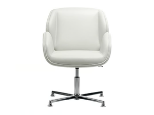 SUONI GUEST - With 4-spoke base easy chair with armrests - Armchair by VAGHI