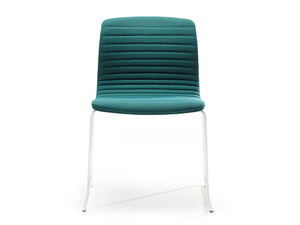 UNION GUEST - Sled base upholstered chair - Chair by VAGHI