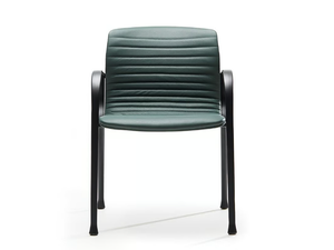 UNION GUEST - Upholstered chair with armrests - Chair by VAGHI