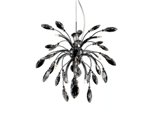 COPENHAGEN - LED pendant lamp with crystals - Ceiling lamp by Valaisin Grönlund
