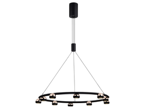 SHOW CIRCULAR - LED metal pendant lamp - Ceiling lamp by Valaisin Grönlund