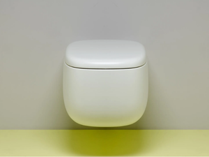 SEED - Wall-hung ceramic toilet - Toilet seat by Valdama