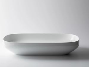 TOP - Countertop rectangular ceramic washbasin - Washbasin by Valdama