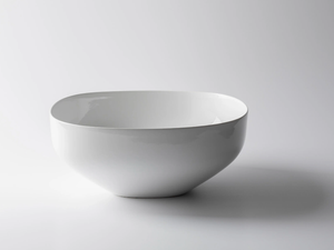 TOP - Countertop square ceramic washbasin - Washbasin by Valdama