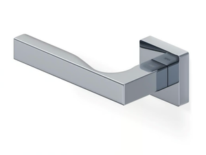H 364 MB - Brass door handle on rose - Finishes accessories by Valli