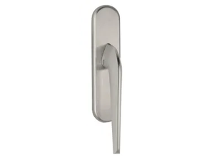 H1052 SUPERSONIC - Brass window handle on back plate - Finishes accessories by Valli