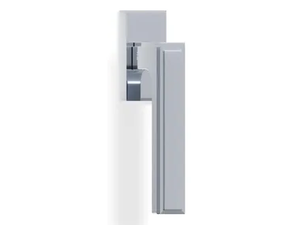 H1056 QUADRA - Metal window handle on rose - Finishes accessories by Valli