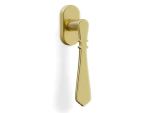 H1061 CENERENTOLA - Brass window handle on rose - Finishes accessories by Valli