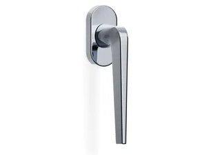 H348 DC - Brass window handle on rose - Finishes accessories by Valli