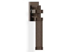 H377 P SL - Brass window handle on rose - Finishes accessories by Valli