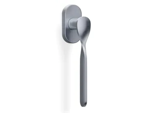 H383 PW - Brass window handle on rose - Finishes accessories by Valli