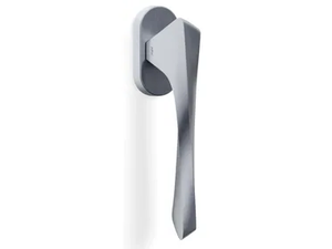 H384 CR - Brass window handle on rose - Finishes accessories by Valli