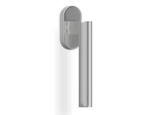 H5017 GOTTARDO - Stainless steel window handle on rose - Finishes accessories by Valli