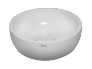 BOWL ROUND 40 - Countertop round resin washbasin - Washbasin by Vallvé