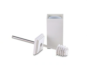 CUBO - Resin toilet brush - Sanitary accessories by Vallvé