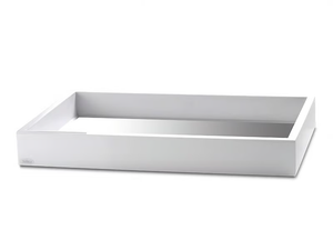 FLAP - Rectangular resin tray - Styling by Vallvé