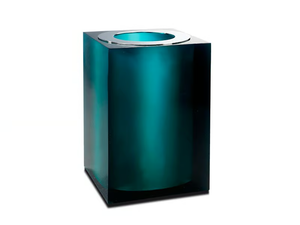 GLOSS - Resin bathroom waste bin - Sanitary accessories by Vallvé