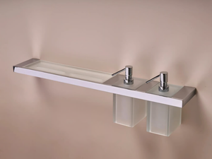 MAX - Bathroom soap dispenser / bathroom wall shelf - Cabinet by Vallvé