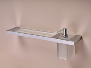 MAX - Bathroom soap dispenser / bathroom wall shelf - Cabinet by Vallvé