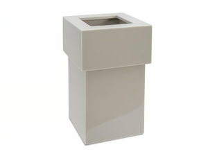 METRO LARGE - Resin bathroom waste bin - Sanitary accessories by Vallvé