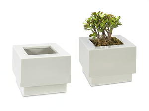METRO SMALL - Resin bathroom waste bin / vase - Styling by Vallvé