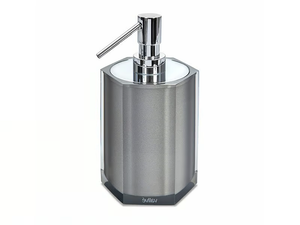 PLATINUM HEXA - Resin Bathroom soap dispenser - Sanitary accessories by Vallvé
