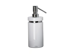 ROUND RING - Resin Bathroom soap dispenser - Sanitary accessories by Vallvé