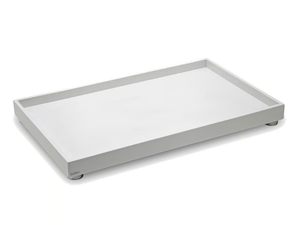 SLIM LARGE - Rectangular resin tray - Styling by Vallvé