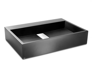 STRIPE - Countertop rectangular resin washbasin - Washbasin by Vallvé