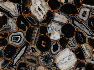 BLACK COSMIC GOLD - Indoor stone wall/floor tiles - Wall tile-stone-brick by Valmori