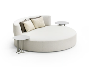 BELT DEYBED - Round fabric garden bed - Bed frame by Varaschin