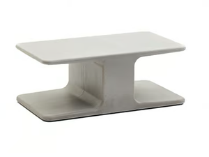 BELT - Rectangular cement garden side table - Side table by Varaschin
