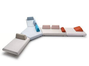 BENTO - Modular sectional fabric sofa - Sofa by Varaschin