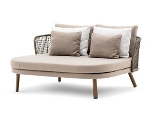 EMMA COMPACT - Fabric garden bed - Bed frame by Varaschin