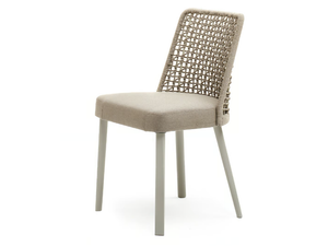 EMMA - Powder coated aluminium garden chair - Chair by Varaschin