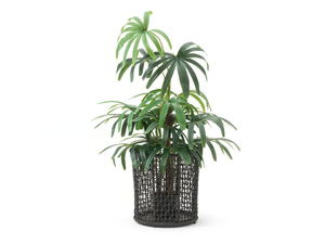 EMMA - Round synthetic fibre plant pot - Accessories by Varaschin