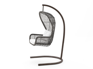 NIDO EMMA - 1 Seater polypropylene and stainless steel garden swing seat - Outdoor furniture by Varaschin