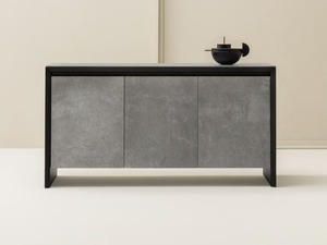 OUTDOOR COOKING - Aluminium sideboard with doors - Cabinet by Varaschin