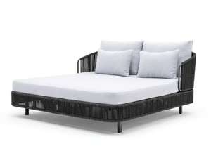 TIBIDABO - Synthetic fibre garden bed - Bed frame by Varaschin